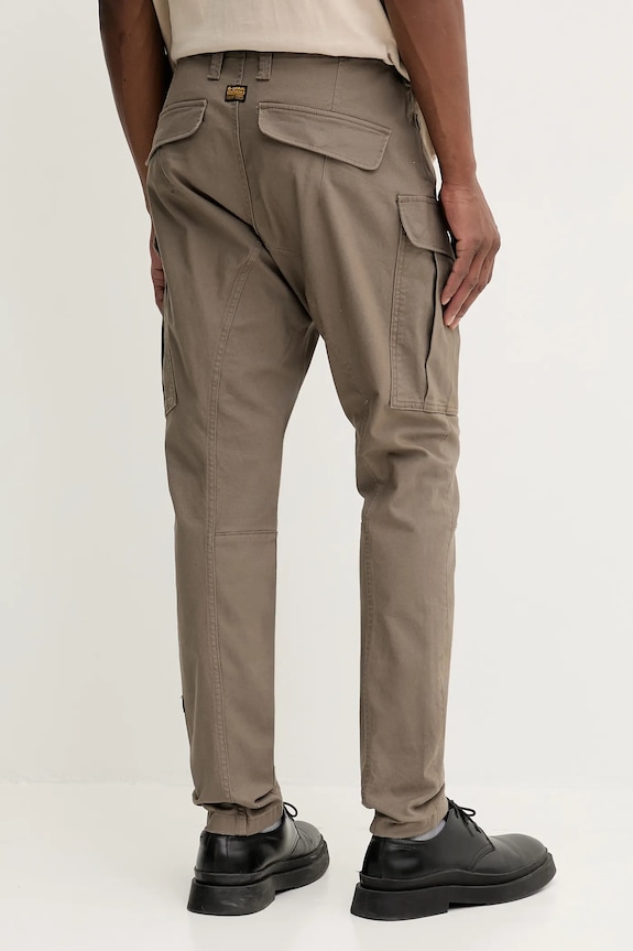 Îmbrăcăminte G-Star pantaloni Zip Pkt 3D Skinny Cargo 2.0 D24307.E172 verde