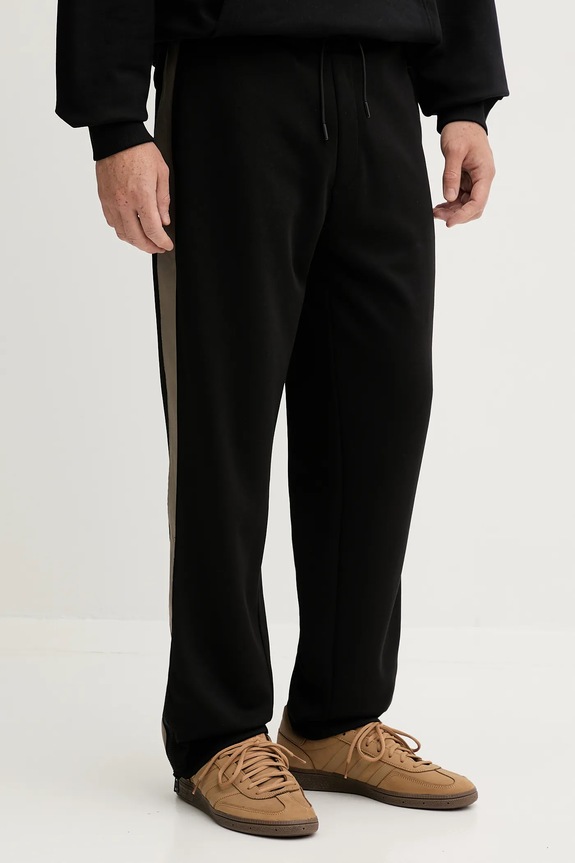 HUGO pantaloni de trening Dolos tricotaj negru 50551351