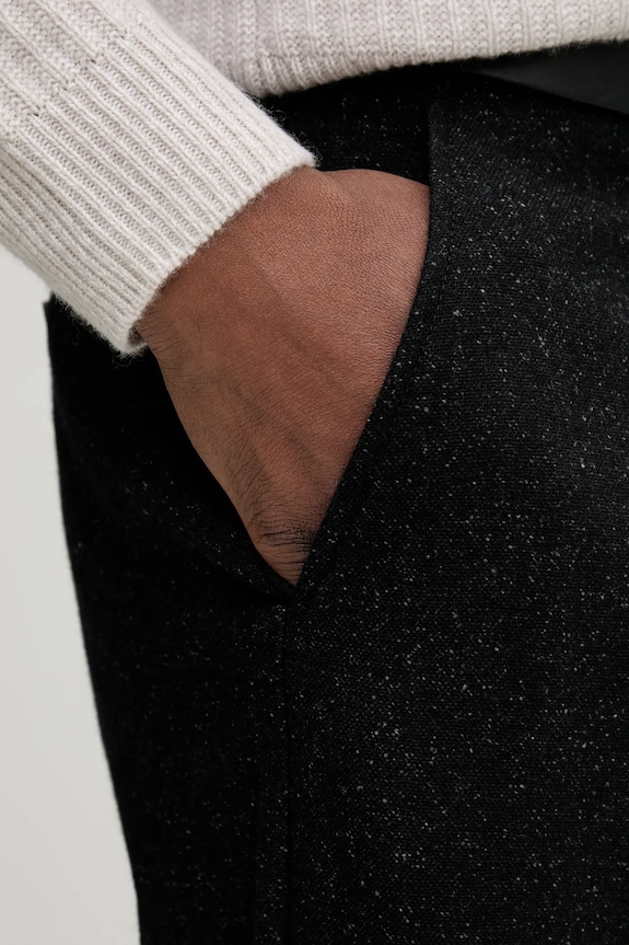 Marc O'Polo pantaloni con lana nero 529017010198