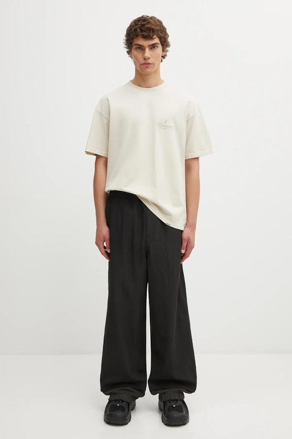 Maison MIHARA YASUHIRO spodnie wełniane SLEEVE LAYERED J15PT132