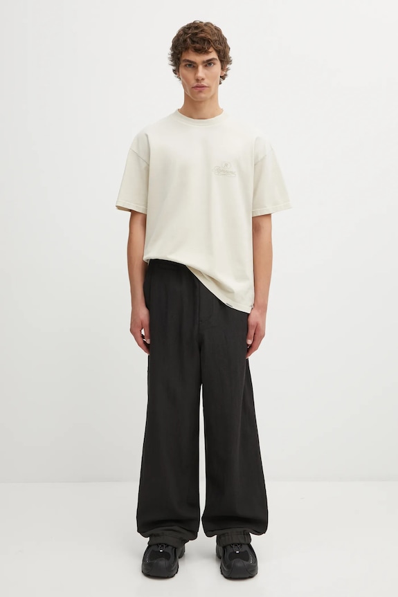 Maison MIHARA YASUHIRO spodnie wełniane SLEEVE LAYERED J15PT132