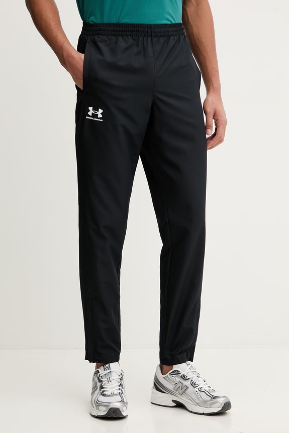 Παντελόνι φόρμας Under Armour πλεκτό ύφασμα μαύρο 1390150