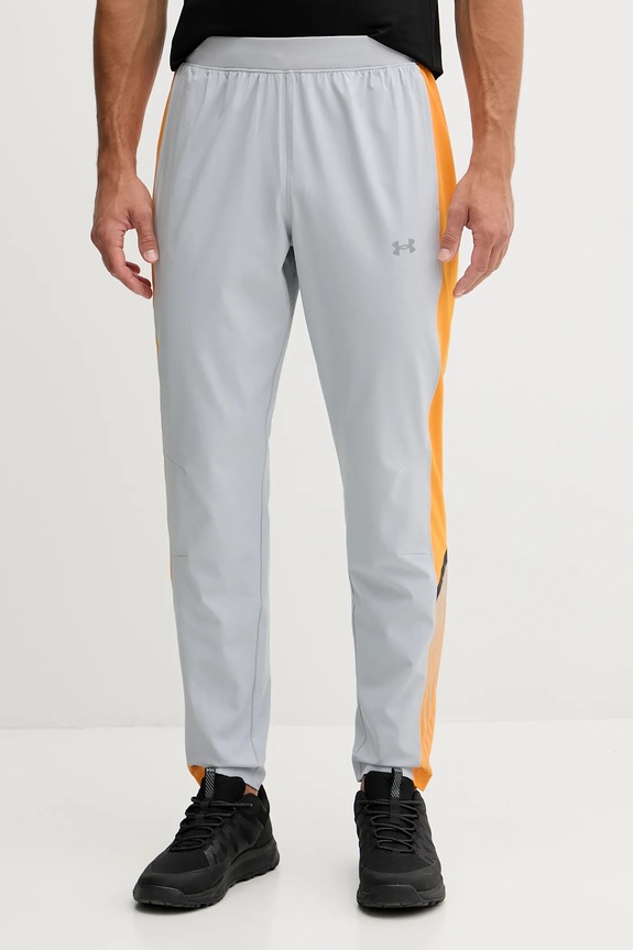 Παντελόνι προπόνησης Under Armour Velociti Storm ύφασμα γκρί 6005899