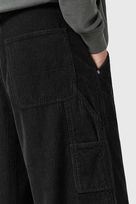 Abbigliamento AllSaints pantaloni in cotone DUNSTAN M008TD nero