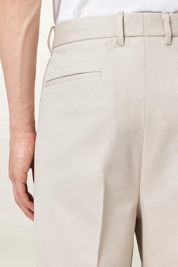 Штани з додаванням вовни AllSaints TALLIS бежевий M021TD