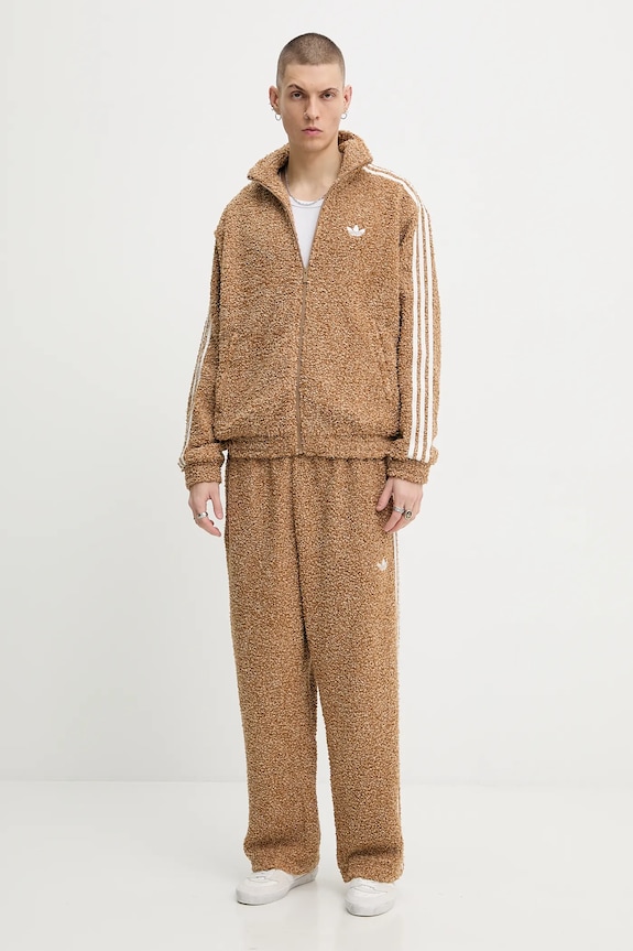 adidas Originals pantaloni Boucle KR5156 verde AW25