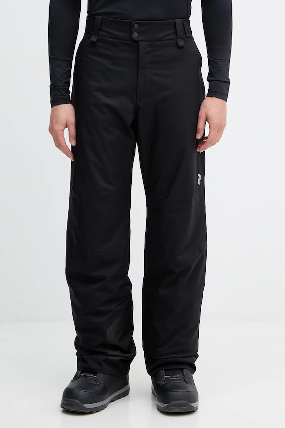 Peak Performance spodnie narciarskie Maroon tkanina czarny G80503