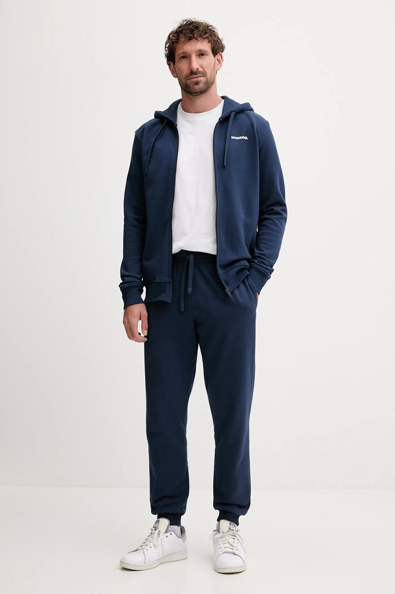 Хлопковые спортивные штаны Rossignol RLOMP12 тёмно-синий AW25