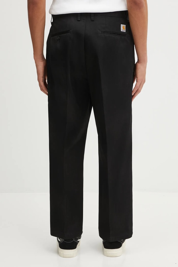 Clothing Carhartt WIP trousers Evan Pant I035666.8901 black