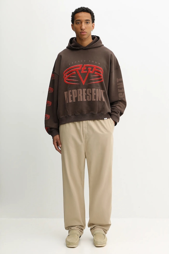 Памучен панталон Carhartt WIP Flint Pant I029919.G1GD бежов