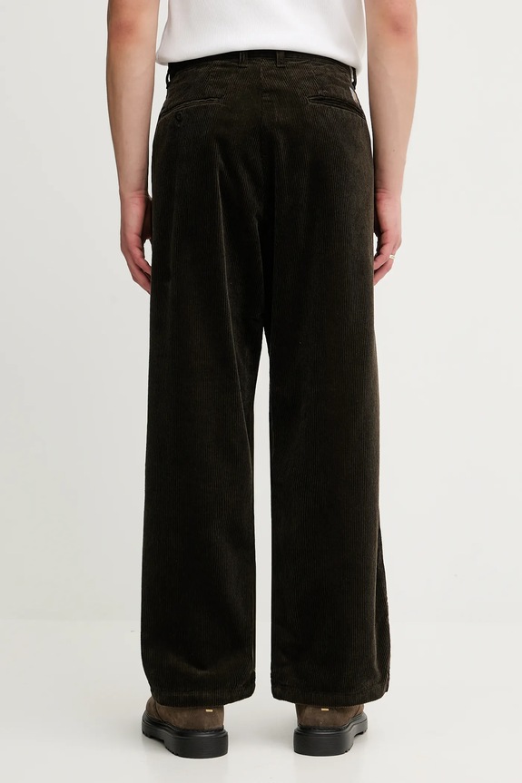 Odzież Carhartt WIP spodnie bawełniane Evan Pant I033757.4702 zielony