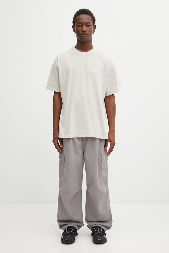 Pamučne hlače Carhartt WIP Cole Cargo Pant I031218.2LRGD siva
