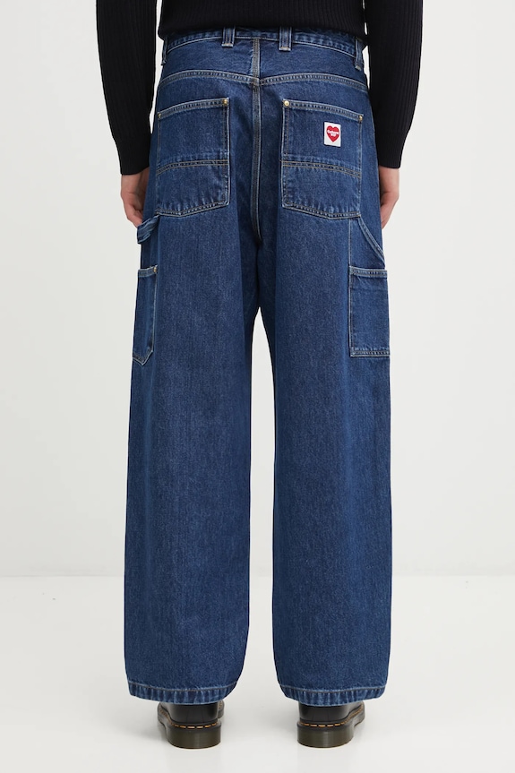 Odjeća Traperice Carhartt WIP Nash Double Knee Pant I032106.106 plava