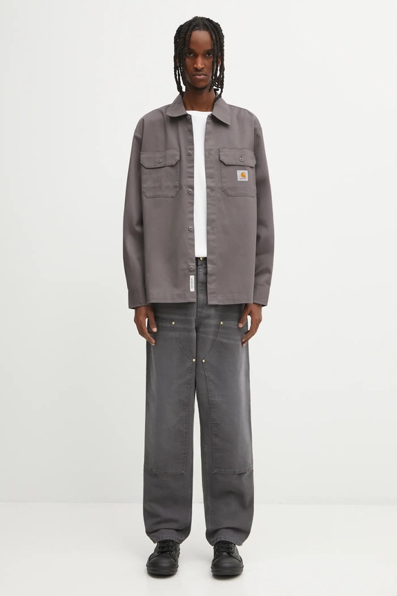 Панталон Carhartt WIP Double Knee Pant I034796.874O сив