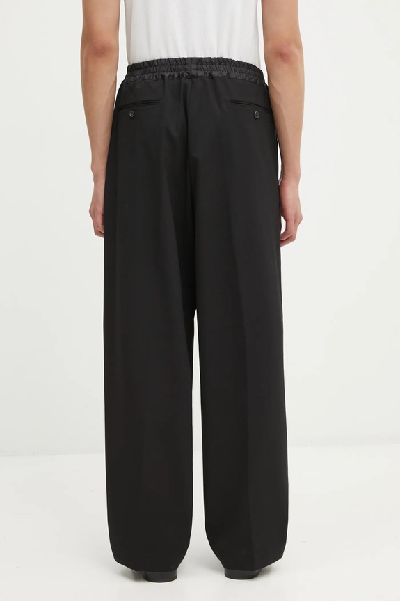 Îmbrăcăminte Aries pantaloni cu lână Tailored Slacker Pant AR3020004 negru