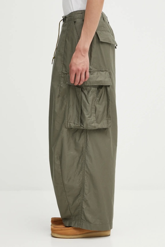 Needles spodnie H.D. Pant - BDU RW239 zielony AW25