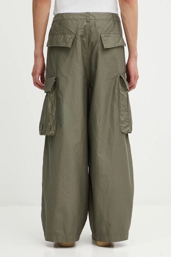 Odzież Needles spodnie H.D. Pant - BDU RW239 zielony