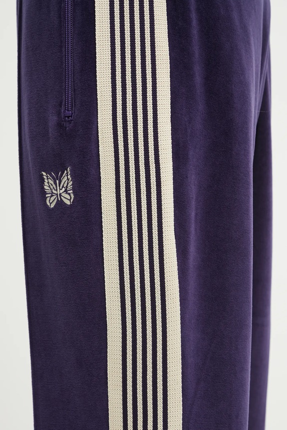 Needles spodnie dresowe Boot-Cut Track Pant RW326 granatowy