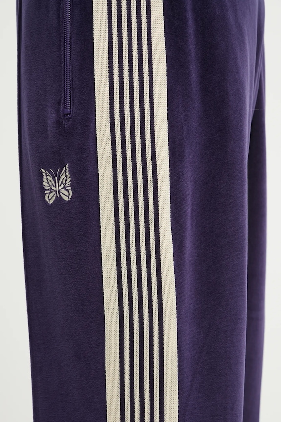 Needles spodnie dresowe Boot-Cut Track Pant RW326 granatowy