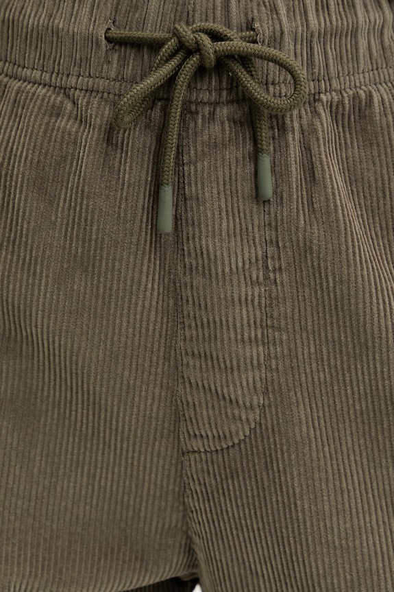 United Colors of Benetton pantaloni de catifea cord verde 4H1KUF04Y