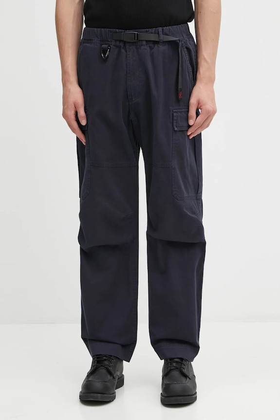 Gramicci pantaloni de bumbac Sierra Cargo drept bleumarin G5FM.P060