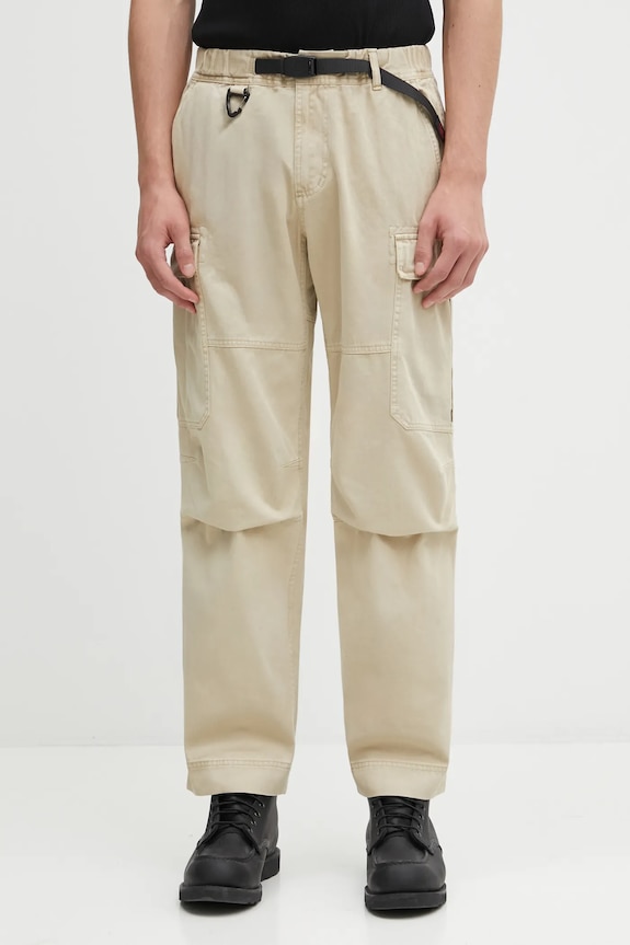 Gramicci pantaloni de bumbac Sierra Cargo drept bej G5FM.P060