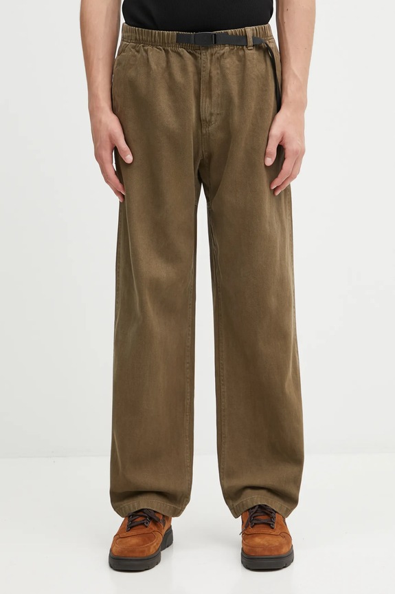 Gramicci pantaloni Hemp Straight Fit drept verde G5FM.P140