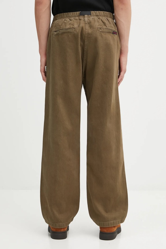 Clothing Gramicci trousers Hemp Straight Fit G5FM.P140 green
