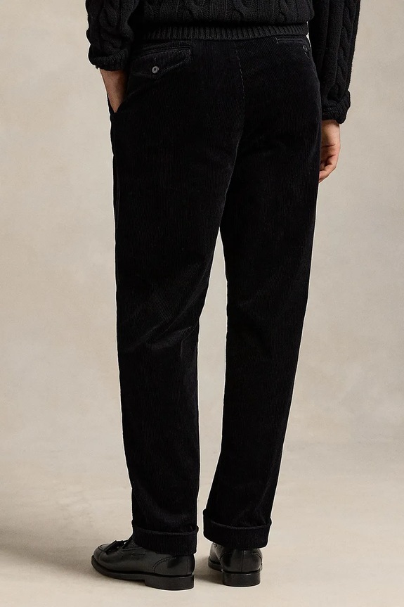 Polo Ralph Lauren corduroy trousers 42.2 8W CORDUROY 710882543014 black AW25