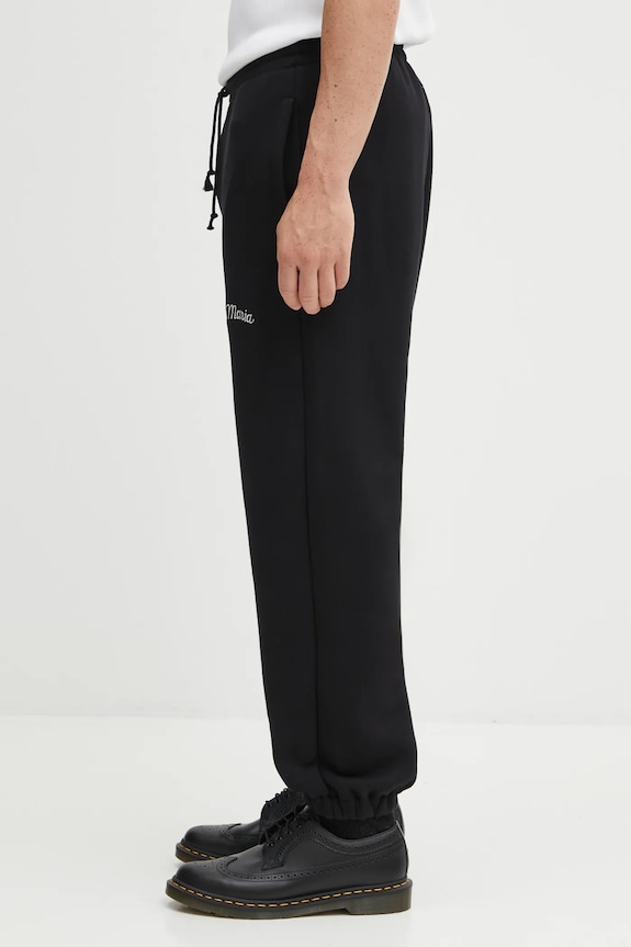 Wacko Maria cotton joggers 25FW.WMC.SP02 black AW25