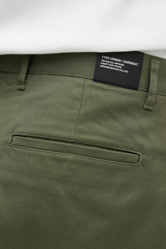 NEIGHBORHOOD trousers TWO TUCK green 252ZANH.PTM06