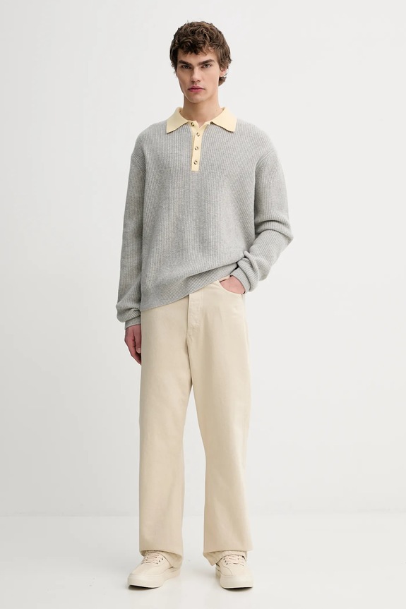 Nanushka jeansy NM25FWJN07273 NM25FWJN07273 beżowy AW25