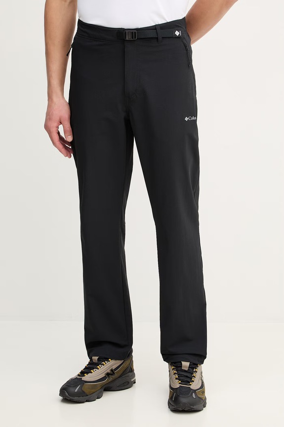 Αθλητικό παντελόνι Columbia Essential Hike ύφασμα μαύρο 2136921.
