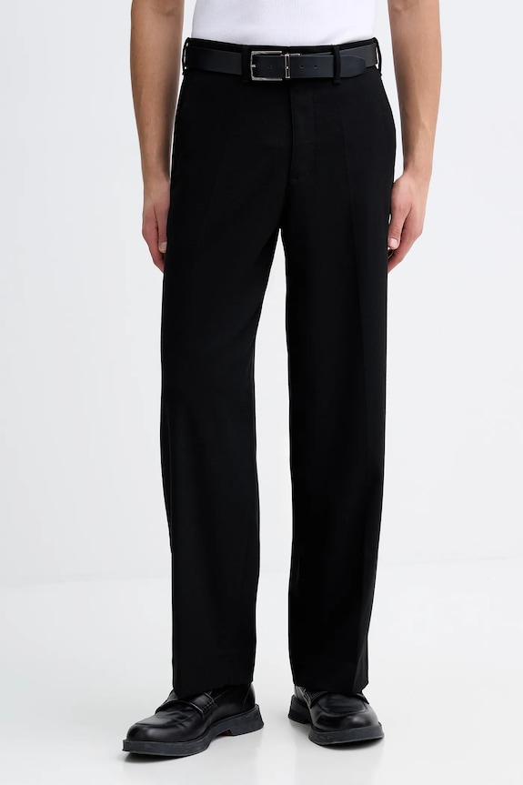 Abercrombie & Fitch spodnie z elastanem czarny KI130.5124.900