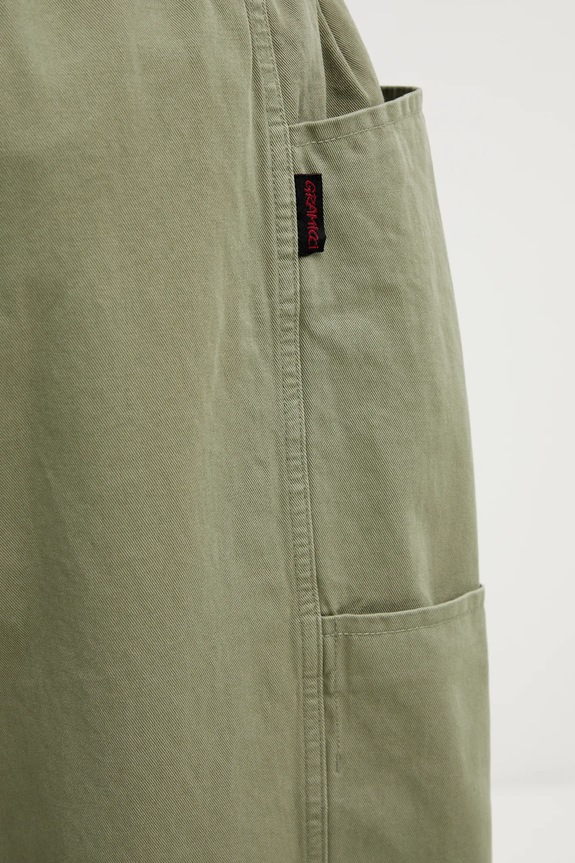 Gramicci cotton trousers VOYAGER PANT green G5SM.P086.