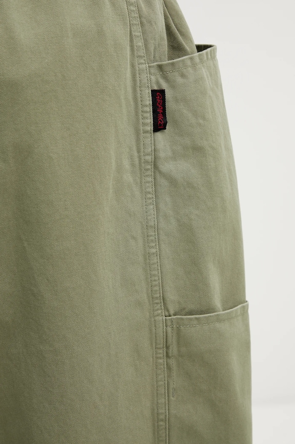 Gramicci cotton trousers VOYAGER PANT green G5SM.P086.