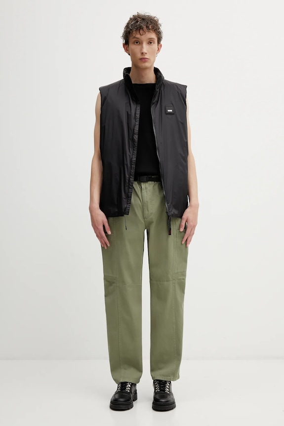 Gramicci cotton trousers VOYAGER PANT G5SM.P086. green