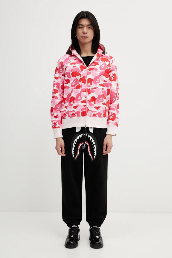 Спортивные штаны A Bathing Ape Shark 001PTL801321M чёрный