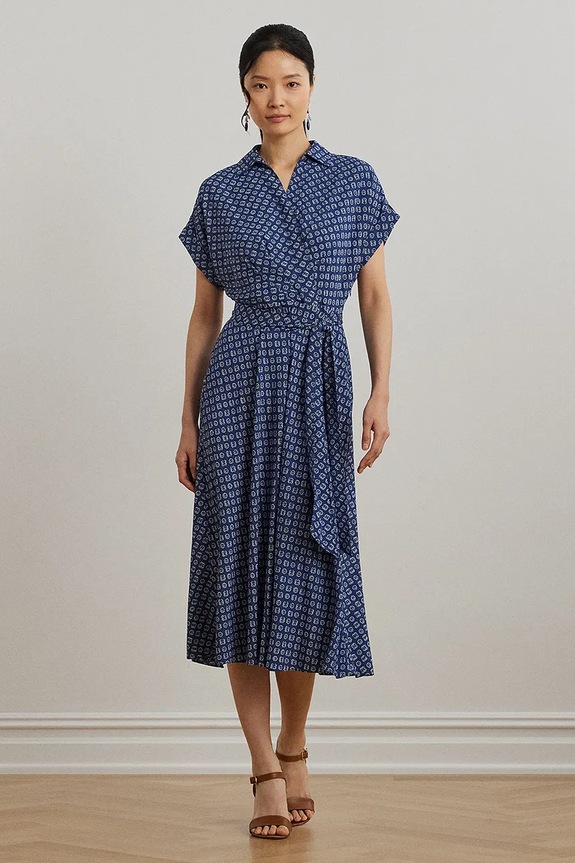 Lauren Ralph Lauren ruha galléros kék 200973374