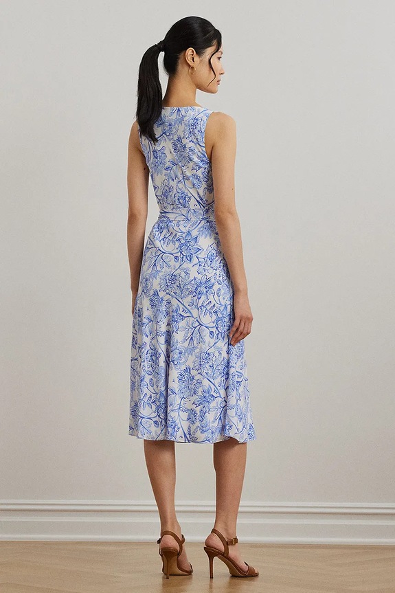 Šaty Lauren Ralph Lauren 200973375 modrá AW25
