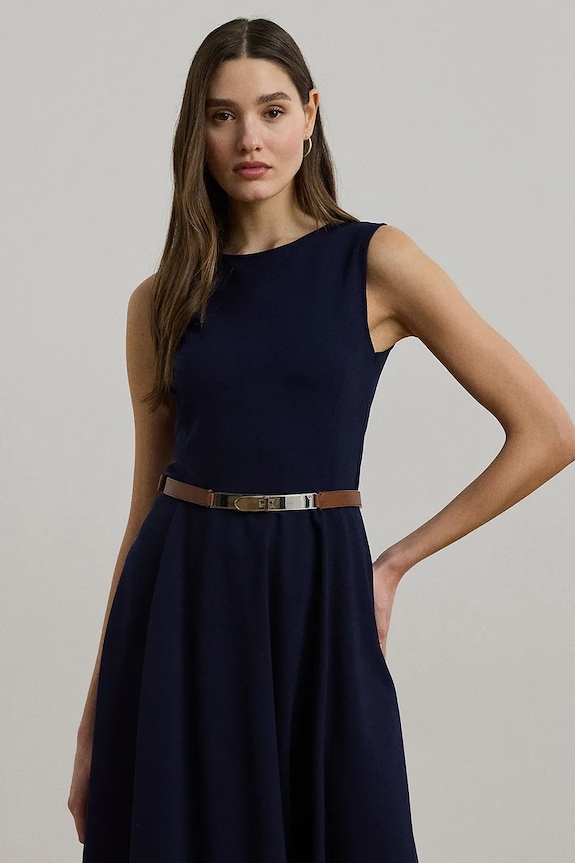 Odzież Lauren Ralph Lauren sukienka 200973402 granatowy
