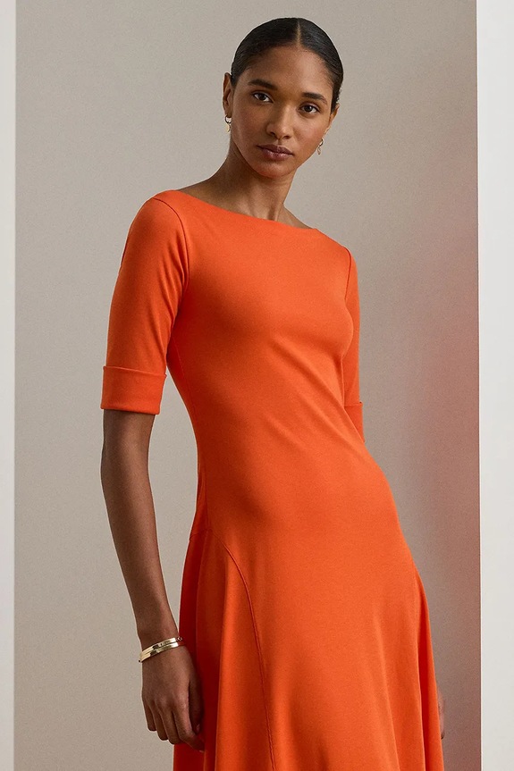 Oblečenie Šaty Lauren Ralph Lauren 200973599 oranžová