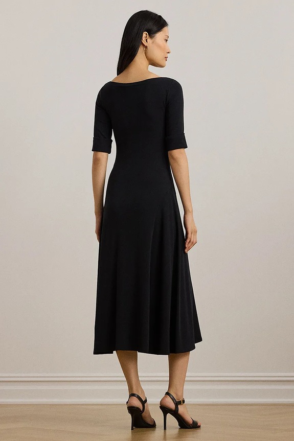 Lauren Ralph Lauren sukienka 200973599 czarny AW25