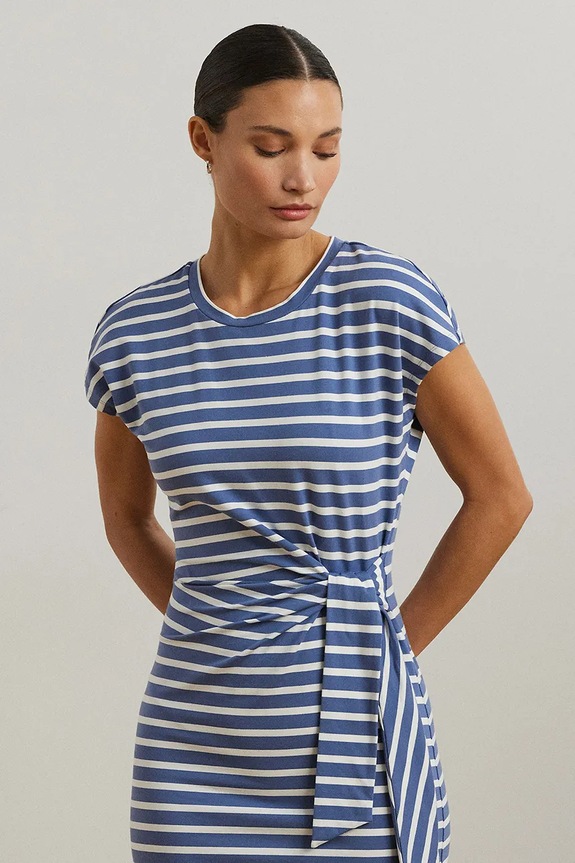 Odzież Lauren Ralph Lauren sukienka 200973606 niebieski