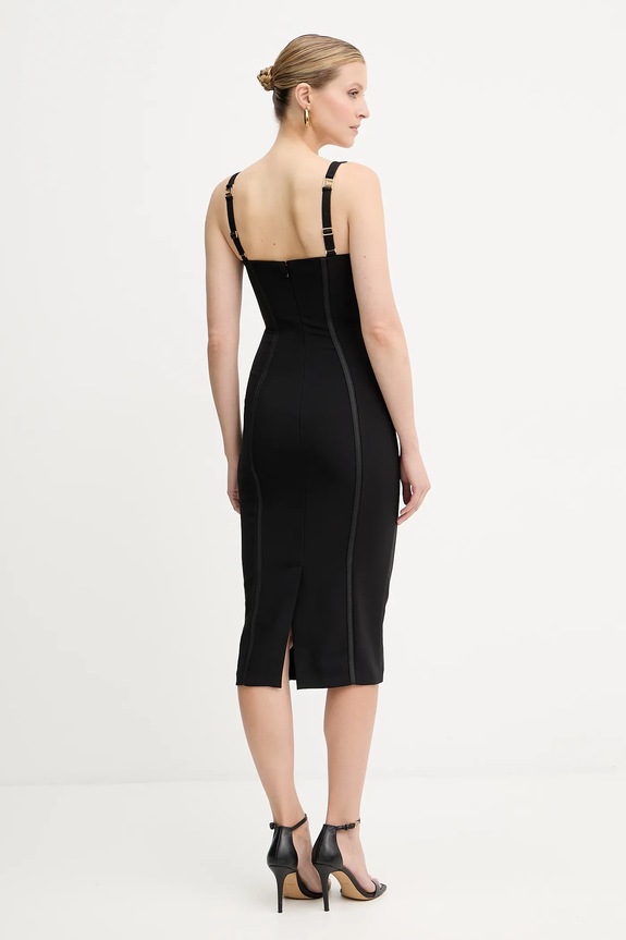 Elisabetta Franchi sukienka AB80256E2 czarny AW25