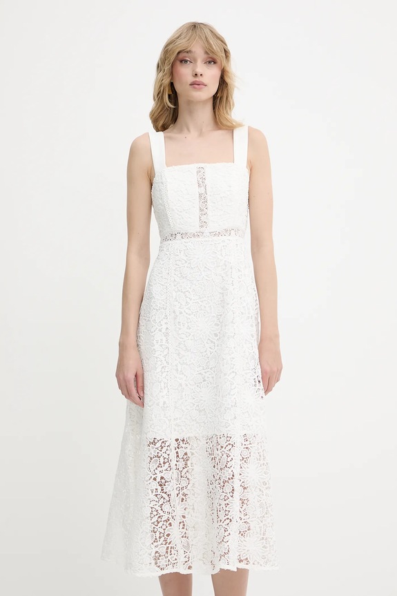 Morgan rochie ROVIDA alb SS25