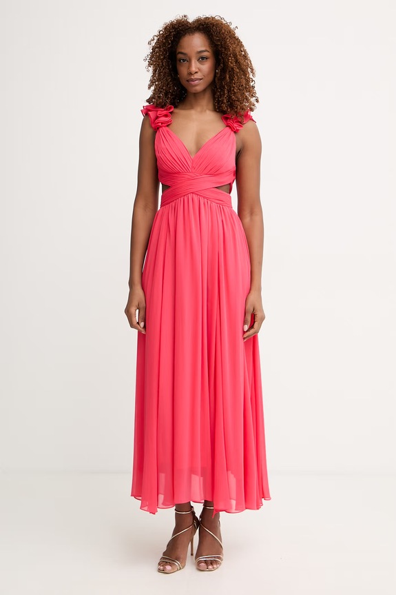 Morgan šaty RISSAL oranžová SS26