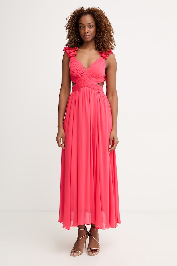 Morgan šaty RISSAL oranžová SS26