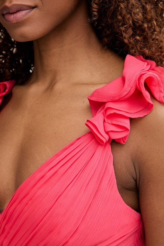 Morgan šaty RISSAL oranžová