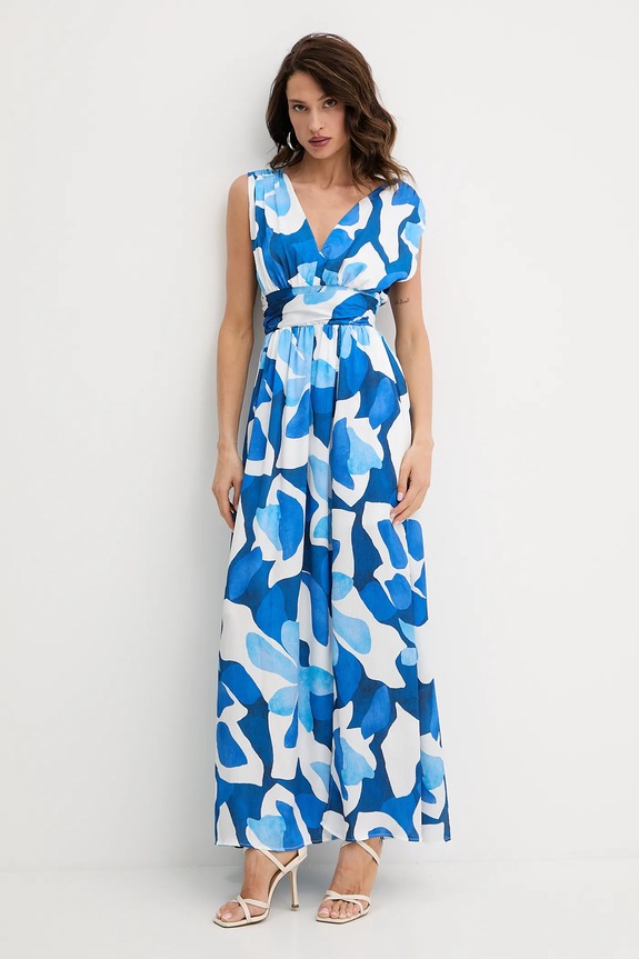 Morgan sukienka REAU.F niebieski AW25